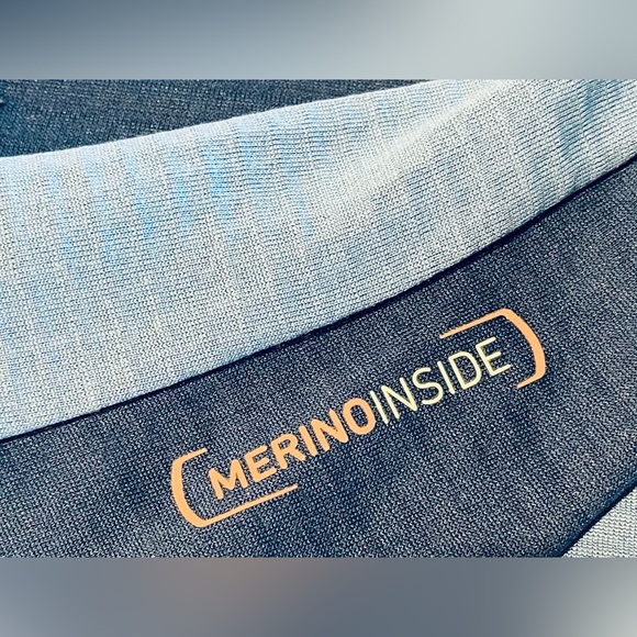 Ortovox  women Light Grid 1/4 Snap Hooded Pullover/blue/SZ. Large - Picture 8 of 16